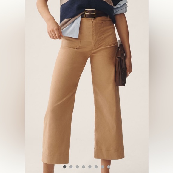 Maeve Anthro Wide Leg Crop size 26 - Picture 4 of 5